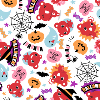 アメコミ風ハロウィーン（オリジナルカラー）