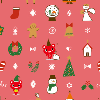 クリスマス1（レッド）