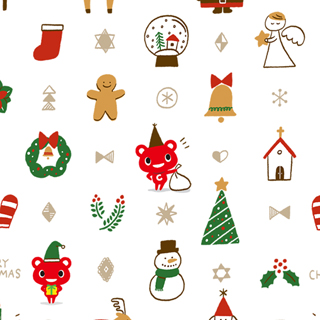 クリスマス1（ホワイト）